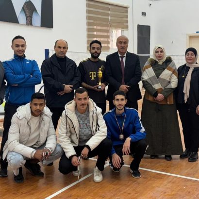 جامعة إربد الأهلية تُكرّم الفائزين في بطولتين تنشيطتين في لعبة الريشة الطائرة