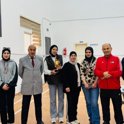 جامعة إربد الأهلية تُنظم بطولة ريشة الطائرة للطالبات وسط أجواء تنافسية مميزة