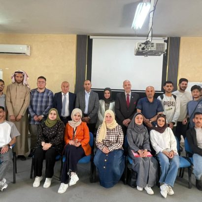مركز السِّلم المجتمعي يُنظّم مُحاضرة توعوية لطلبة جامعة إربد الأهلية حول التحديات الفكرية والرقمية