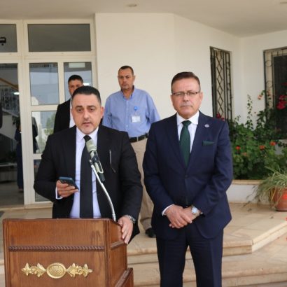 جامعة إربد الأهلية تُنظّم وقفة وطنية تنديدًا بالجريمة الإرهابية في كنيسة حمود بالكرك